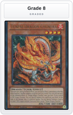 Graded - Tenpai Dragon Chundra — Grade 8 graded overlay