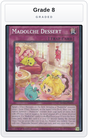 Graded - Madolche Dessert — Grade 8 graded overlay