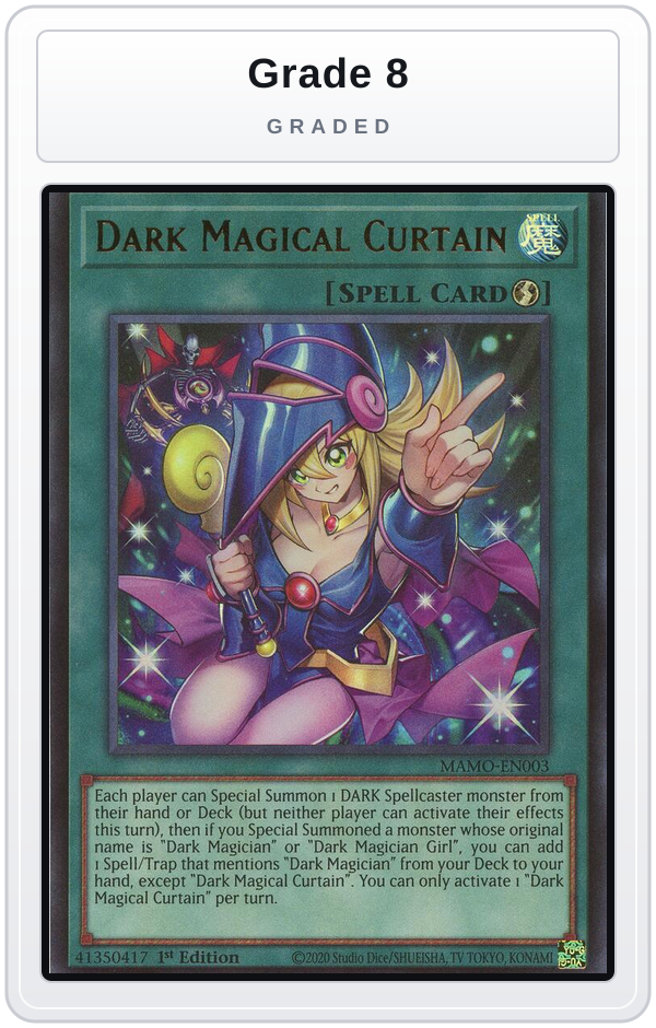 Graded - Dark Magical Curtain — Grade 8 graded overlay