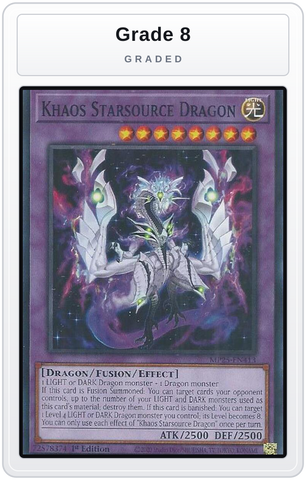 Graded - Khaos Starsource Dragon — Grade 8 graded overlay