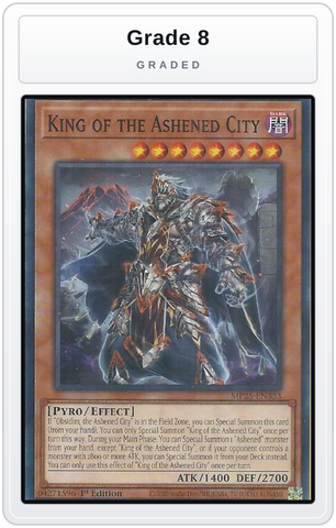 Graded - King of the Ashened City — Grade 8 graded overlay