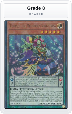 Graded - Couplet the Melodious Songstress — Grade 8 graded overlay