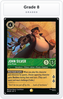 Graded - John Silver - Alien Pirate — Grade 8 graded overlay