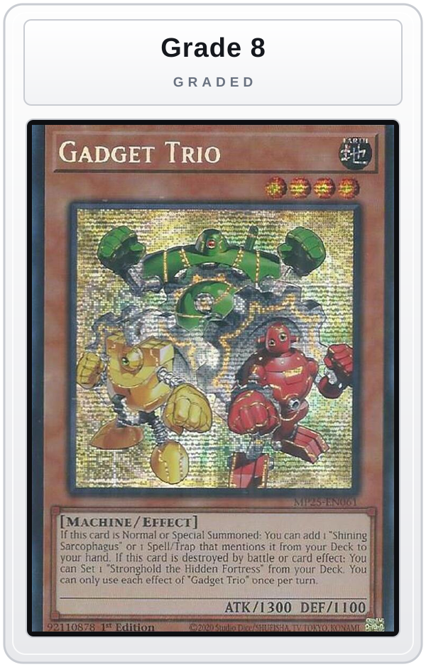 Graded - Gadget Trio — Grade 8 graded overlay
