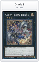 Graded - Clown Crew Fiends — Grade 8 graded overlay