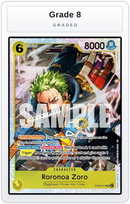 Graded - Roronoa Zoro — Grade 8 graded overlay