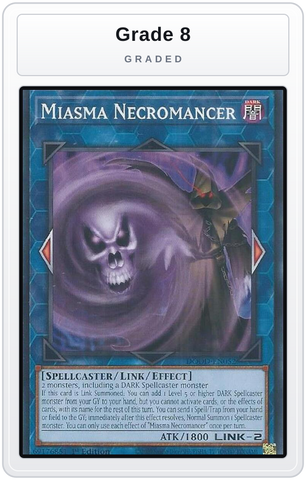 Graded - Miasma Necromancer — Grade 8 graded overlay