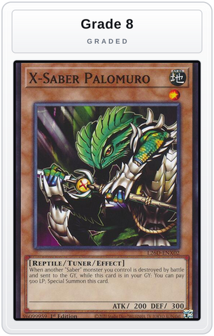 Graded - X-Saber Palomuro — Grade 8 graded overlay