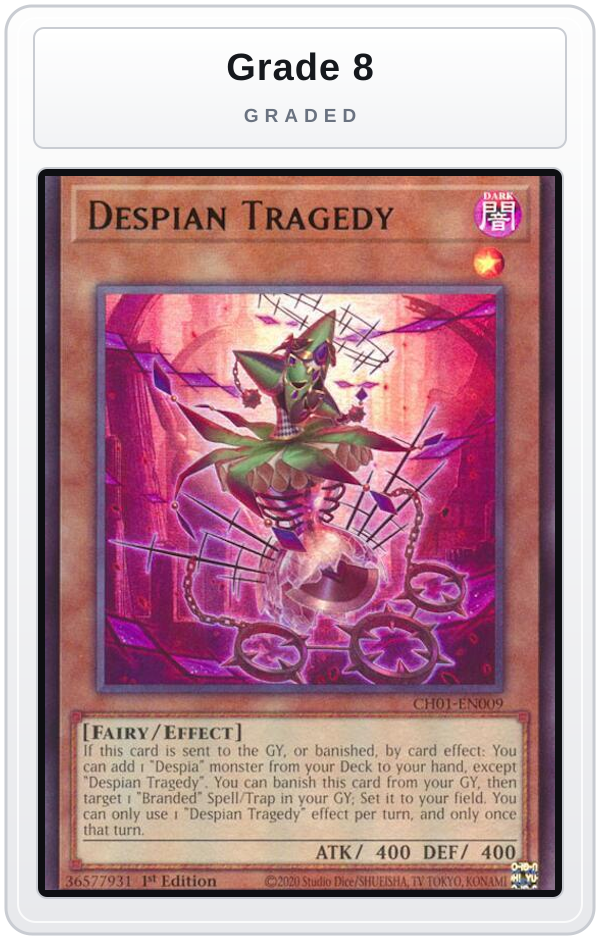 Graded - Despian Tragedy — Grade 8 graded overlay