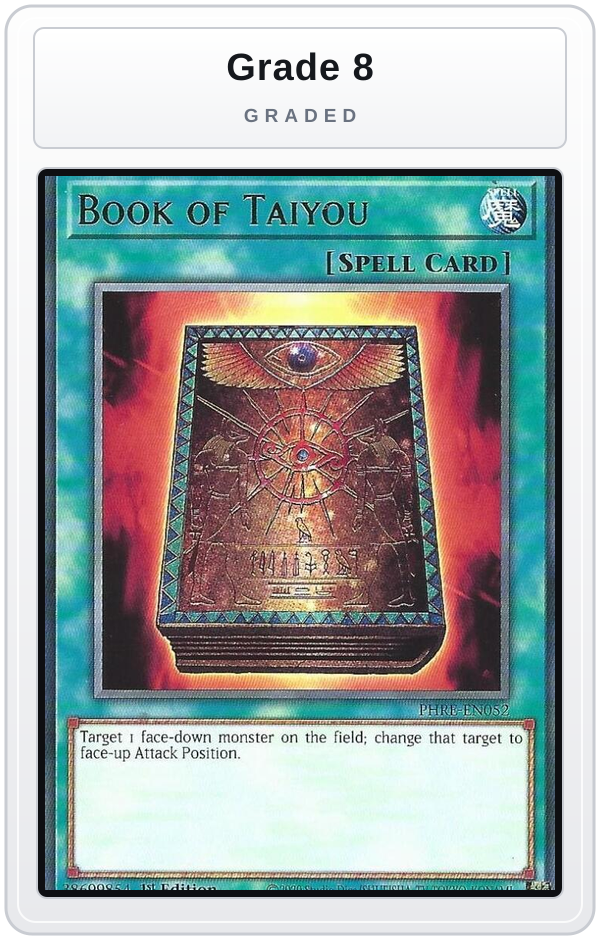 Graded - Book of Taiyou — Grade 8 graded overlay