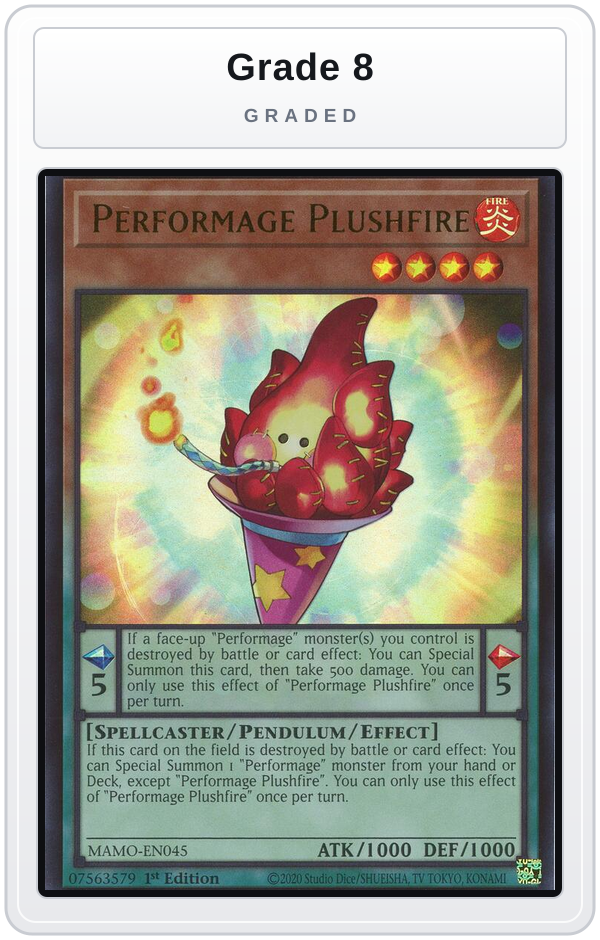 Graded - Performage Plushfire — Grade 8 graded overlay