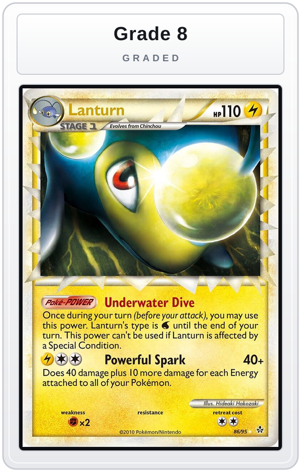 Graded - Lanturn (Prime) — Grade 8 graded overlay