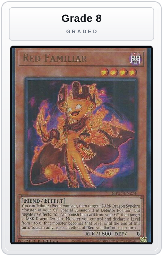 Graded - Red Familiar — Grade 8 graded overlay