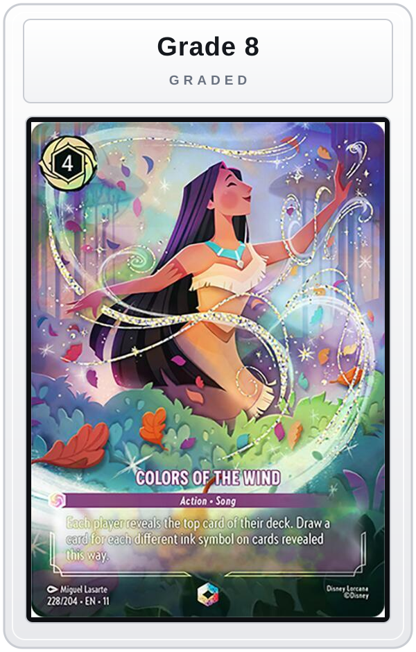 Graded - Colors of the Wind (Enchanted) — Grade 8 graded overlay