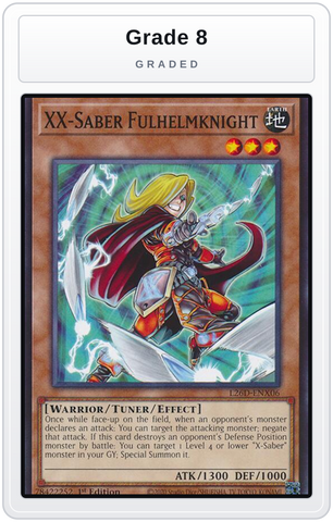 Graded - XX-Saber Fulhelmknight — Grade 8 graded overlay