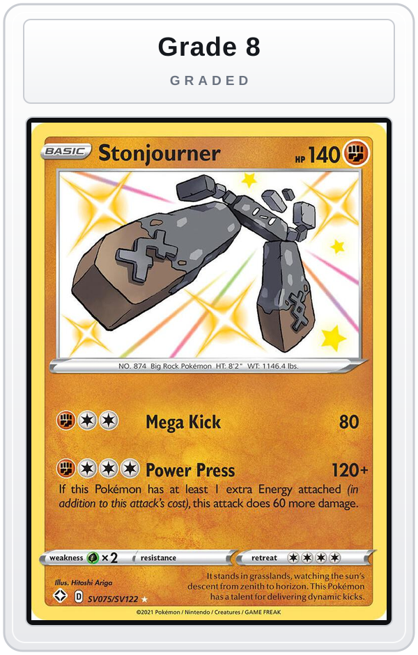 Graded - Stonjourner — Grade 8 graded overlay