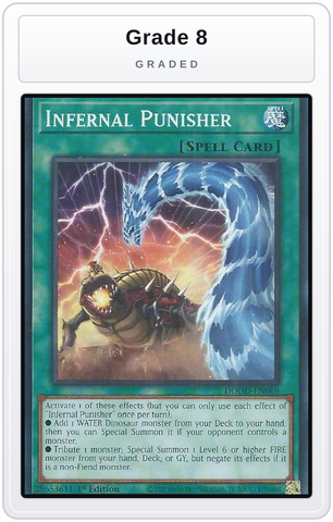 Graded - Infernal Punisher — Grade 8 graded overlay