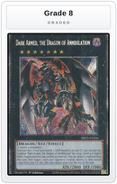 Graded - Dark Armed, the Dragon of Annihilation — Grade 8 graded overlay