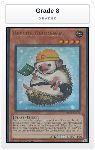 Graded - Rescue Hedgehog — Grade 8 graded overlay