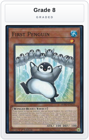 Graded - First Penguin — Grade 8 graded overlay