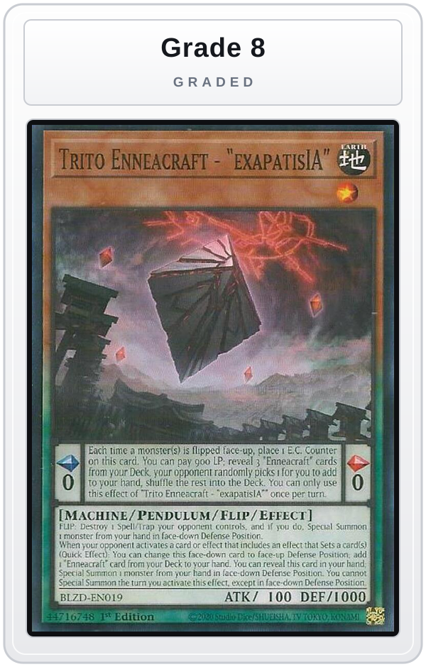 Graded - Trito Enneacraft - "exapatisIA" — Grade 8 graded overlay