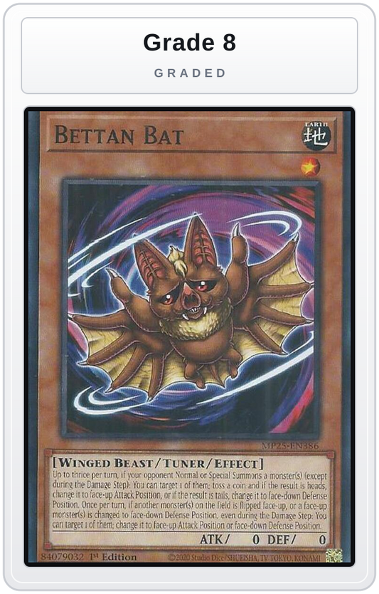 Graded - Bettan Bat — Grade 8 graded overlay