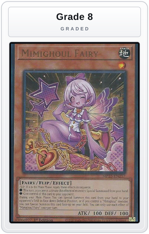 Graded - Mimighoul Fairy — Grade 8 graded overlay