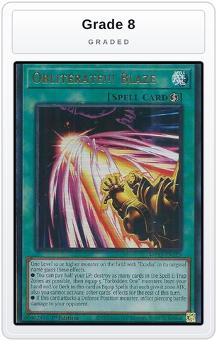 Graded - Obliterate!!! Blaze — Grade 8 graded overlay
