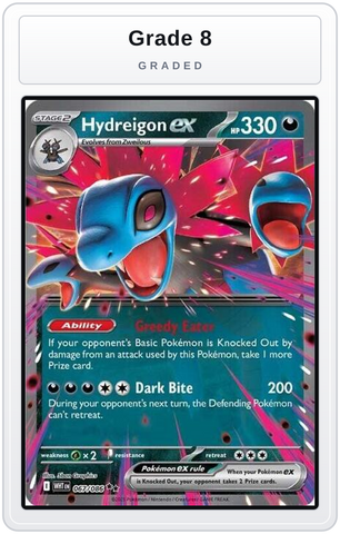 Graded - Hydreigon ex — Grade 8 graded overlay
