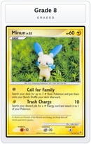 Graded - Minun — Grade 8 graded overlay
