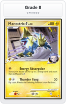 Graded - Manectric G — Grade 8 graded overlay