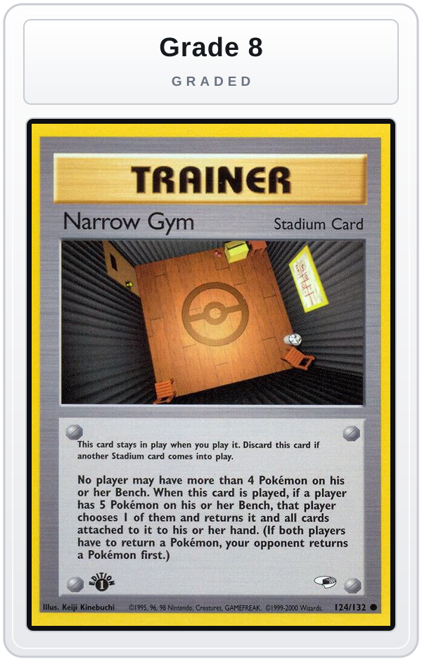Graded - Narrow Gym — Grade 8 graded overlay