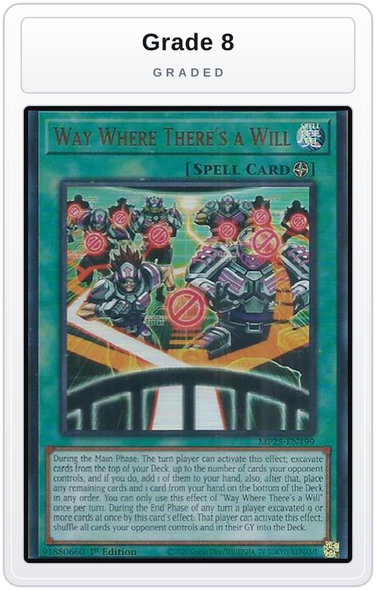 Graded - Way Where There's a Will — Grade 8 graded overlay