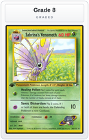 Graded - Sabrina's Venomoth — Grade 8 graded overlay