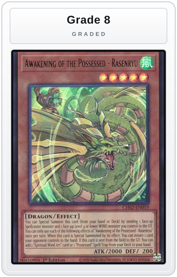 Graded - Awakening of the Possessed - Rasenryu — Grade 8 graded overlay