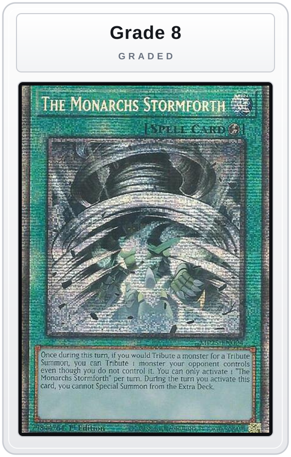 Graded - The Monarchs Stormforth — Grade 8 graded overlay