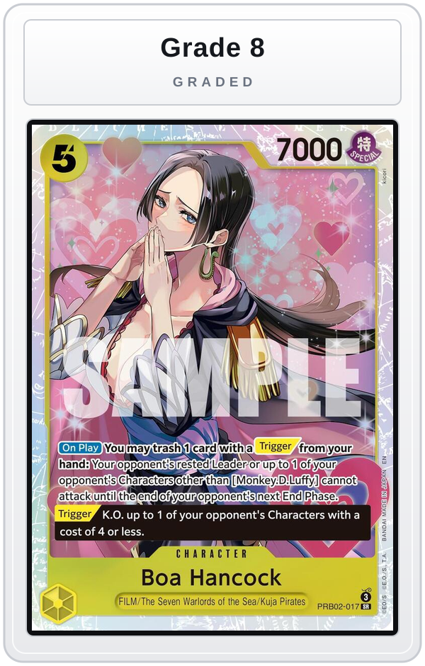 Graded - Boa Hancock — Grade 8 graded overlay
