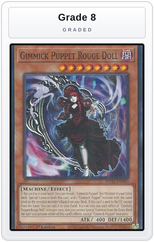 Graded - Gimmick Puppet Rouge Doll — Grade 8 graded overlay