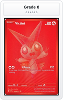 Graded - Victini - 172/086 — Grade 8 graded overlay