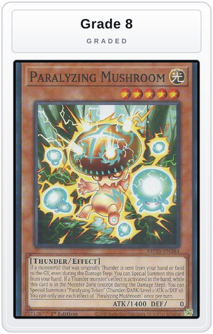 Graded - Paralyzing Mushroom — Grade 8 graded overlay
