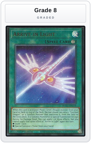 Graded - Arrive in Light — Grade 8 graded overlay