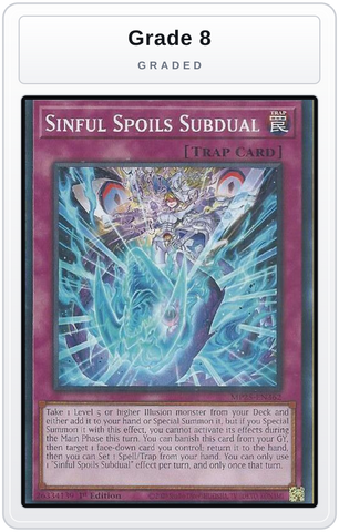 Graded - Sinful Spoils Subdual — Grade 8 graded overlay