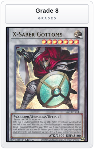 Graded - X-Saber Gottoms — Grade 8 graded overlay