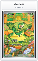 Graded - Snivy - 087/086 — Grade 8 graded overlay