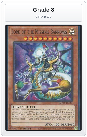 Graded - Lord of the Missing Barrows — Grade 8 graded overlay