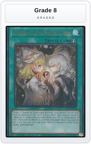 Graded - Susurrus of the Sinful Spoils — Grade 8 graded overlay