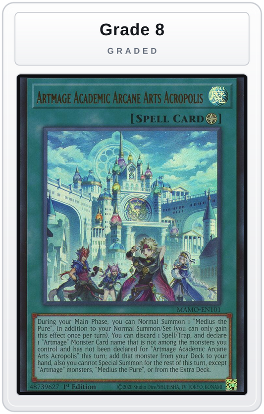 Graded - Artmage Academic Arcane Arts Acropolis — Grade 8 graded overlay