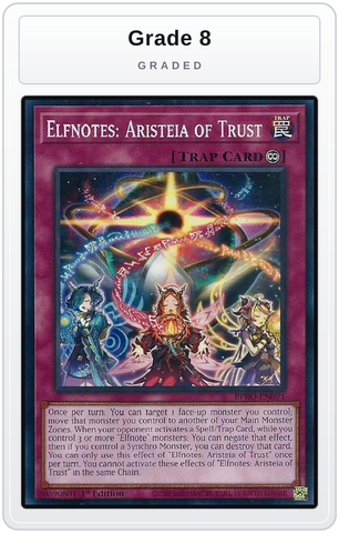 Graded - Elfnotes: Aristeia of Trust — Grade 8 graded overlay