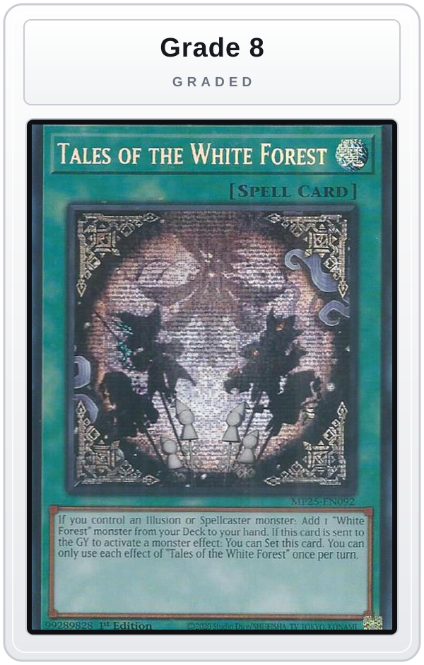 Graded - Tales of the White Forest — Grade 8 graded overlay