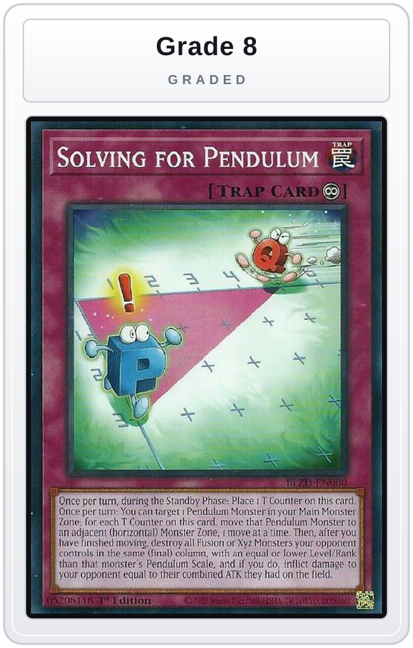 Graded - Solving for Pendulum — Grade 8 graded overlay